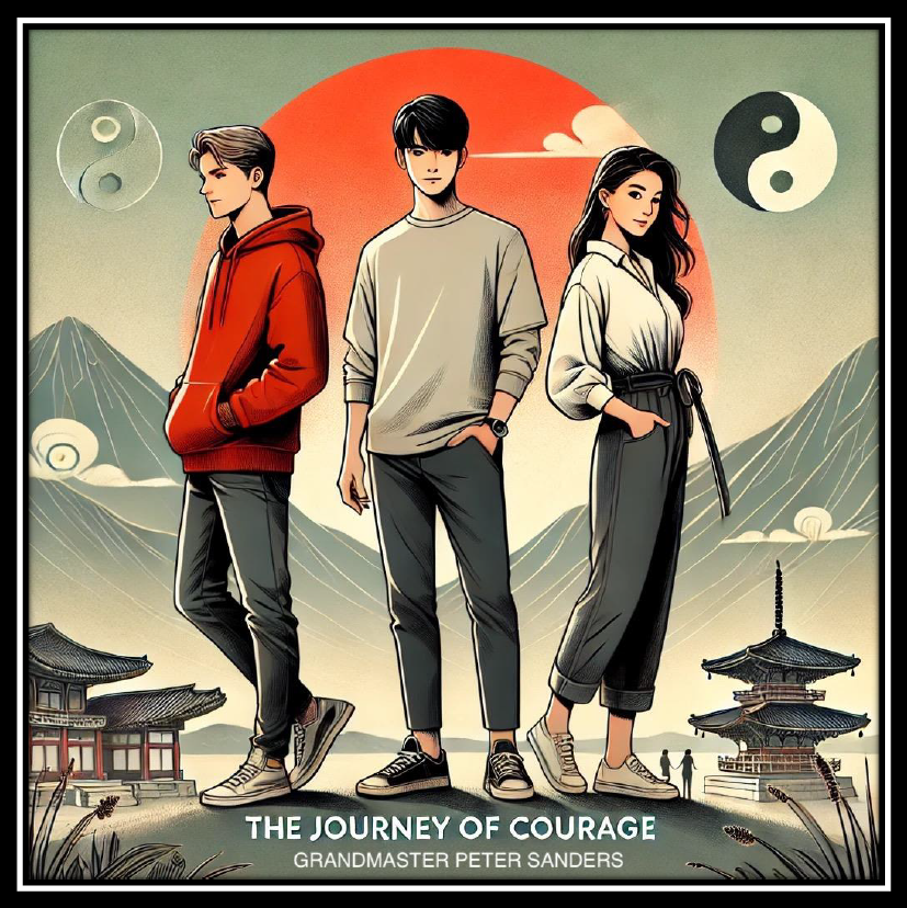 A Journey of Courage Front Page art